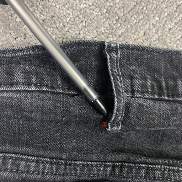 Levi's 569 Jeans Men's 40 x 32 Measures 40 x 29 Black Straight Leg Stretch - Picture 5 of 11